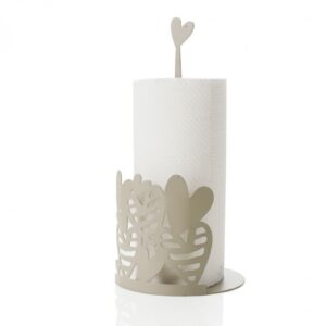 Portascottex batticuore-metallo-tortora-15x30 cm-brandani
