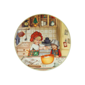 Piatto cuccioli-bimbi pasticceri-porcellana-diam.30 cm-brandani