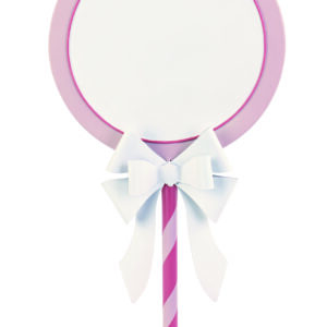 Display Da Tavolo-rosa-h.55 Cm-cupido