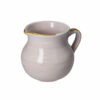 Brocca bianca-maiolica-brandani