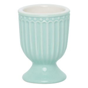 Porta uovo-alice-cool mint-h.6,5 cm-greengate