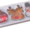 Set 3 stampini natale-7x9x2 cm-boltze