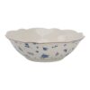 Ciotola fiori blu-porcellana-diam.15x5 cm-350 ml-clayre & eef
