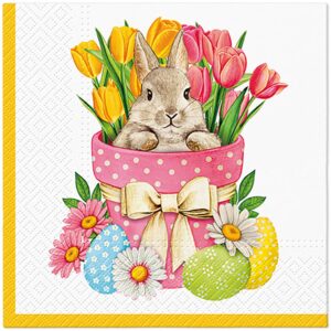 Tovaglioli carta pasqua-20 pz--33x33 cm-boltze