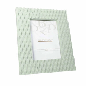 Portafoto glam-verde-poliresina-int.13x18 cm-brandani