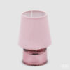Lampada da tavolo cozy-rosa scuro - h.18x12 cm-edg