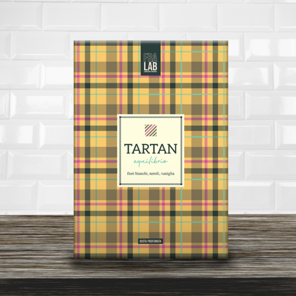 Busta profumata-equilibrio tartan-fralab