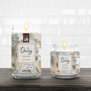 Candela profumata-serenita' daisy-piccola 190 gr-fralab