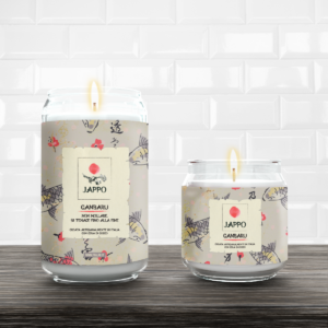 Candela profumata-ganbaru jappo-piccola 190 gr-fralab