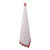 Canovaccio cuori -bianco rosso-50x70 cm-cotone-clayre & eef