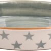 Pirofila da forno ovale-stars verde-36x23,3x5,7 cm-isabelle rose home
