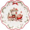 Piattino vintage christmas-diam.16-porcellana-isabelle rose home