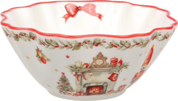 Scodella vintage christmas-diam.12 cm-porcellana-isabelle rose home