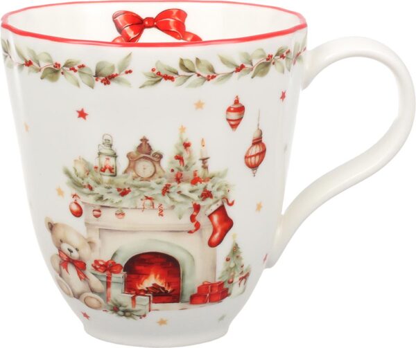 Mug vintage christmas-350 ml-porcellana-isabelle rose home