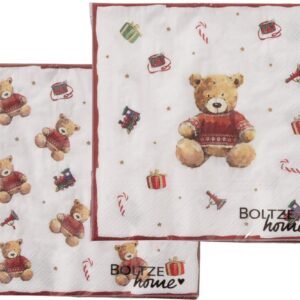 Tovaglioli carta bailey-conf.20 pz-33x33 cm-boltze