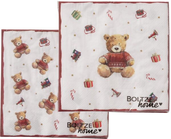 Tovaglioli carta bailey-conf.20 pz-33x33 cm-boltze