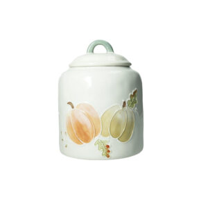 Barattolo zucche-ceramica dolomite-14,5x18,5 cm-brandani