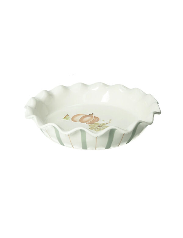 Tortiera zucche-diam.25,5 cm-stoneware-brandani