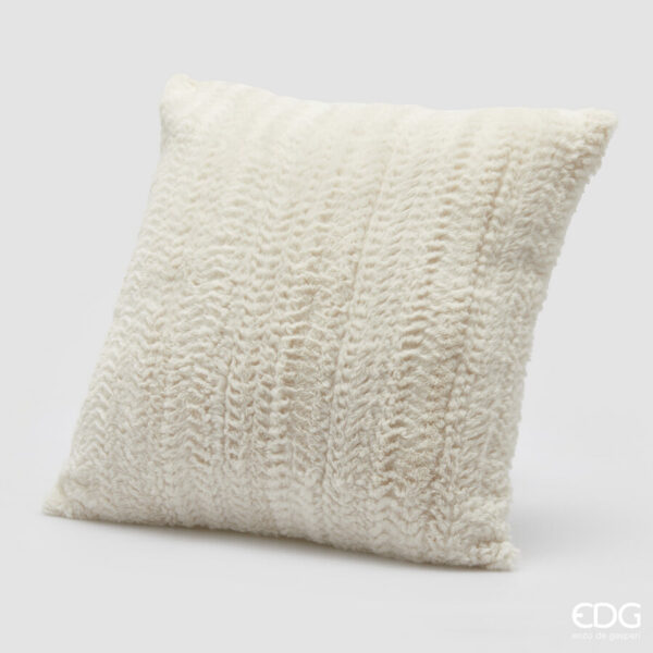 Cuscino furry-45x45 cm-poliestere -edg