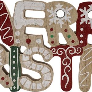 Scritta merry christmas-30x2x9,5 cm-mdf-boltze