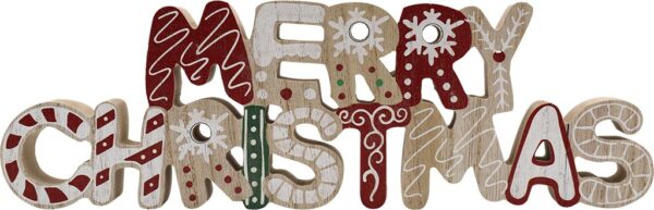 Scritta merry christmas-30x2x9,5 cm-mdf-boltze