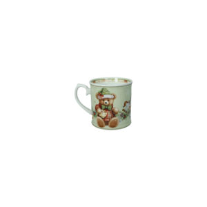 Mug coccole-verde-new bone china-9,5x10 cm-brandani