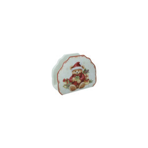 Portatovaglioli coccole-porcellana-12x3,5x10 cm-brandani