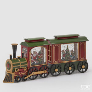 Trenino musica movimento e led- h.21x48x8 cm-edg