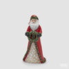 Babbo corona-h.39x20x16 cm-green red-poliresina-edg