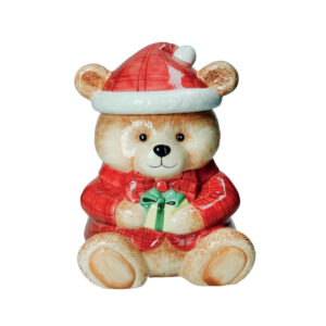 Barattolo orso-ceramica-21x24x29 cm-brandani
