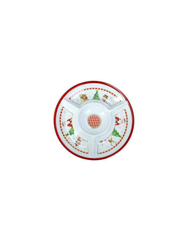 Antipastiera racconti-melamina-diam.30,5 cm-brandani