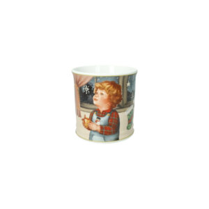 Mug cuccioli-bimbo alberello-9,5x9,5 cm-new bone china-brandani
