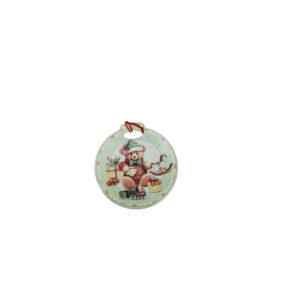 Sottopentola decorazione- coccole-ceramica sughero-20x21 cm-brandani