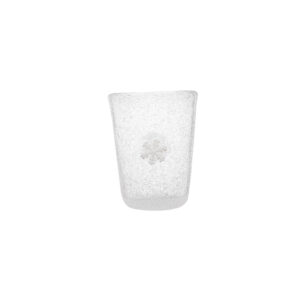 Bicchiere xmas-fiocco di neve-vetro-10x7,8 cm-memento