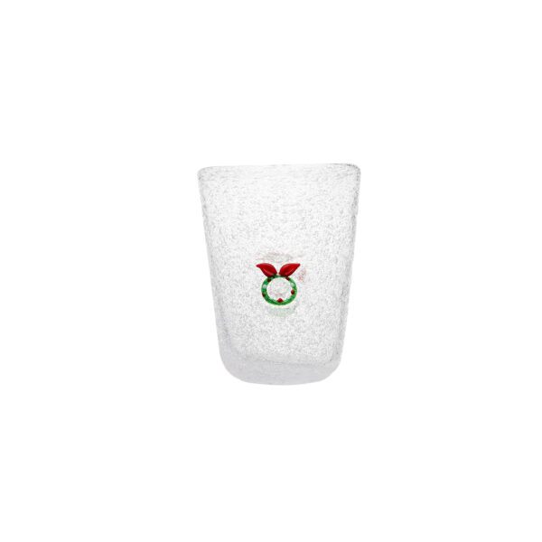 Bicchiere xmas-ghirlanda-vetro-10x7,8 cm-memento