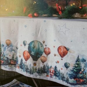 Tovaglia polo nord-mogolfiere-155x320 cm-cotone-l'atelier 17