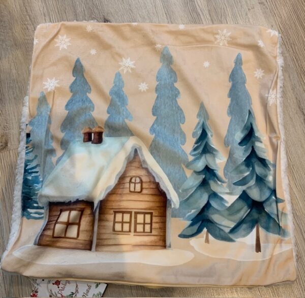 Fodera cuscino w il natale-baita-45x45 cm-l'atelier 17