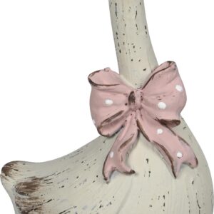 Oca con fiocco-9x6x15 cm-resina-boltze