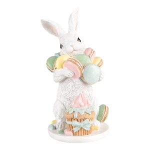 Decorazione coniglio-13x15x25 cm- poliresina-clayre & eef