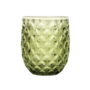Bicchiere scudo-verde-set 6 pezzi-vetro-brandani