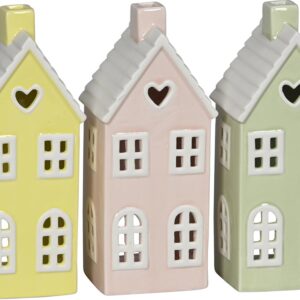 Casetta porta tealight-8,5x7x21 cm-ceramica-boltze