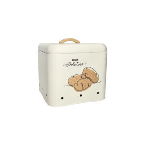 Barattolo patate-metallo-avorio-brandani