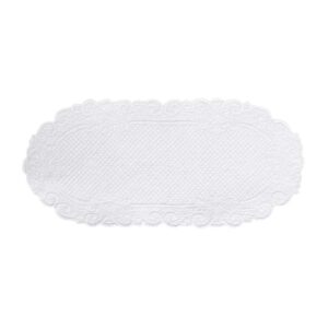 Runner -cotone-bianco-40x100 cm-blanc mariclo'