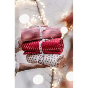 Tovaglia berries-140x180 cm-misto cotone-blanc mariclo'