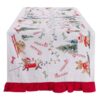 Runner pop glow-50x160 cm-cotone-blanc mariclo'