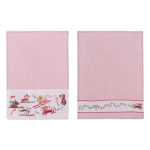 Canovaccio pop glow-set 2 pezzi-50x70 cm-blanc mariclo'