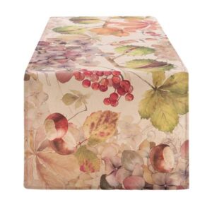 Runner promenade-50x180 cm-cotone-blanc mariclo'