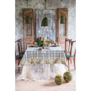 Alternative view of Tovaglia rosa royale-cotone-150x190 cm-blanc mariclo'