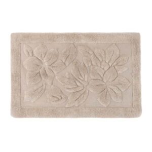 Tappeto con fiori-beige-50x80 cm-blanc mariclo'