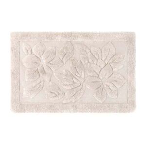 Tappeto con fiori-panna-50x80 cm-blanc mariclo'